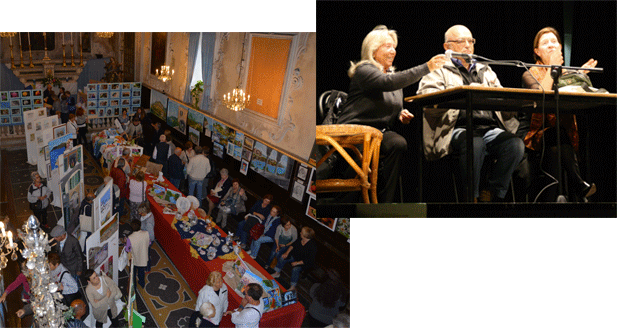 Foto di attività artistiche e didattiche dell’Unitre