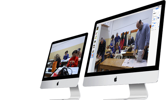 Foto di corsi teorici e laboratori dell’Unitre